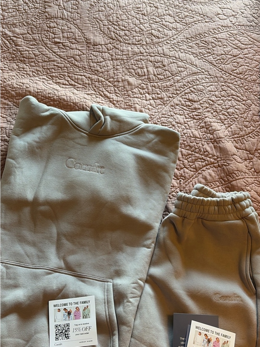 Comfrt hoodie and sweatpants